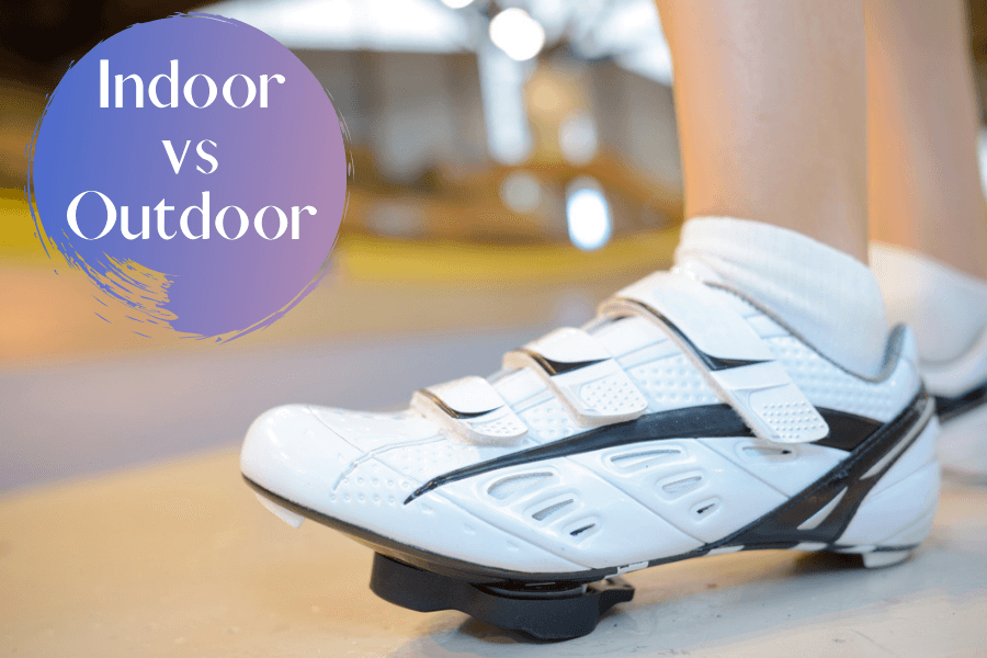 indoor vs outdoor cycling shoes featured
