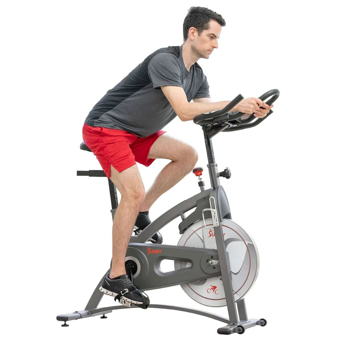 sunny health fitness bikes endurance belt drive magnetic indoor exercise cycle bike SF B1877