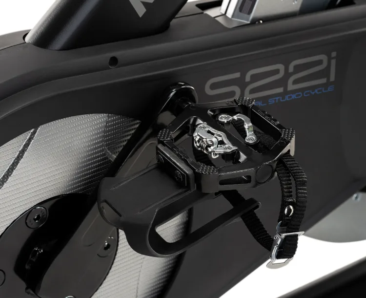 Hybrid SPD+Toe Clip Pedals s22i