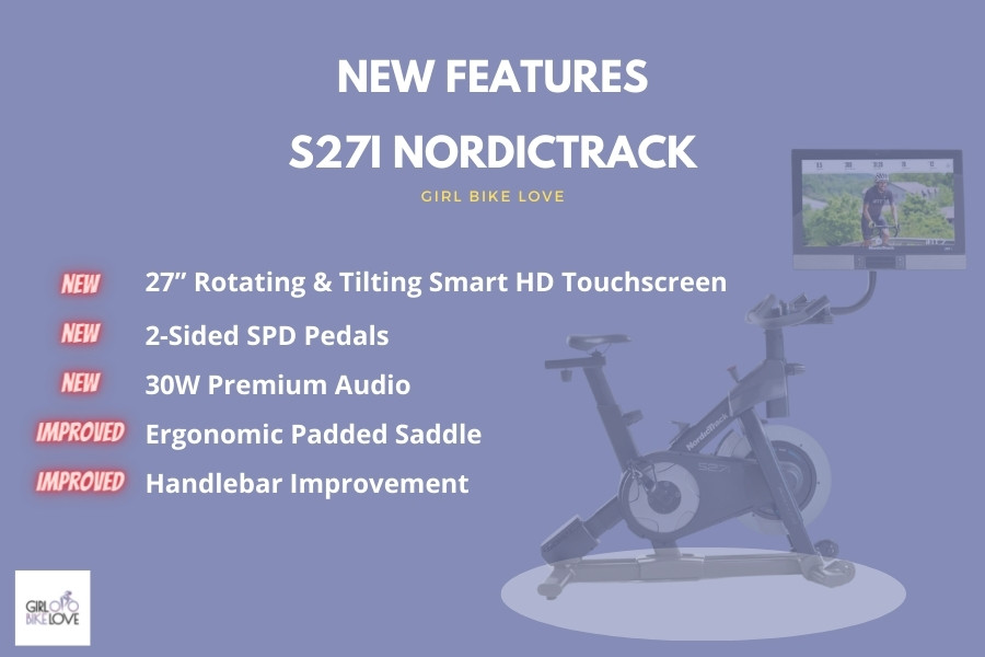 new features s27i nordictrack