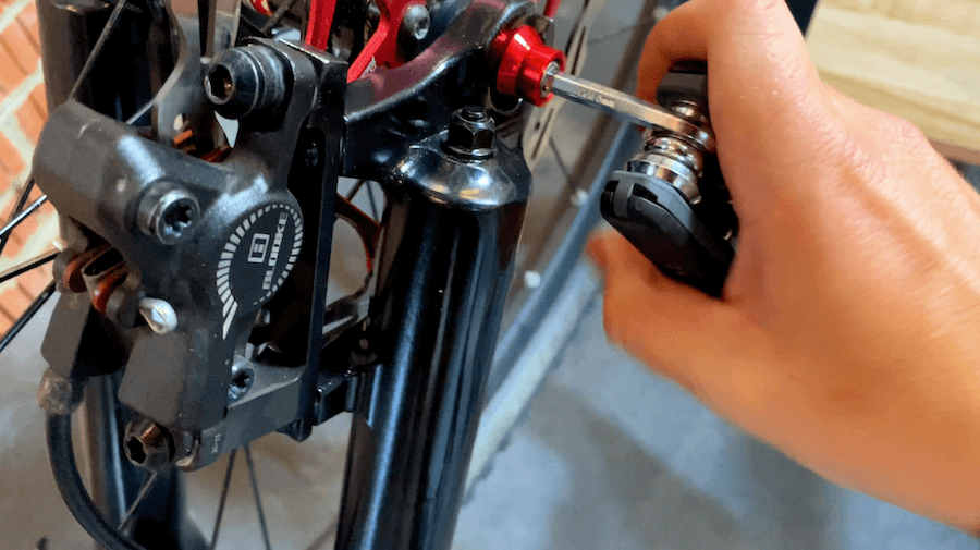 remove a Wheel with a Quick Release and Security Skewer