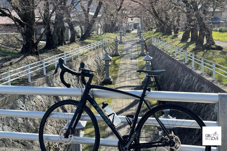 long bike ride japan house