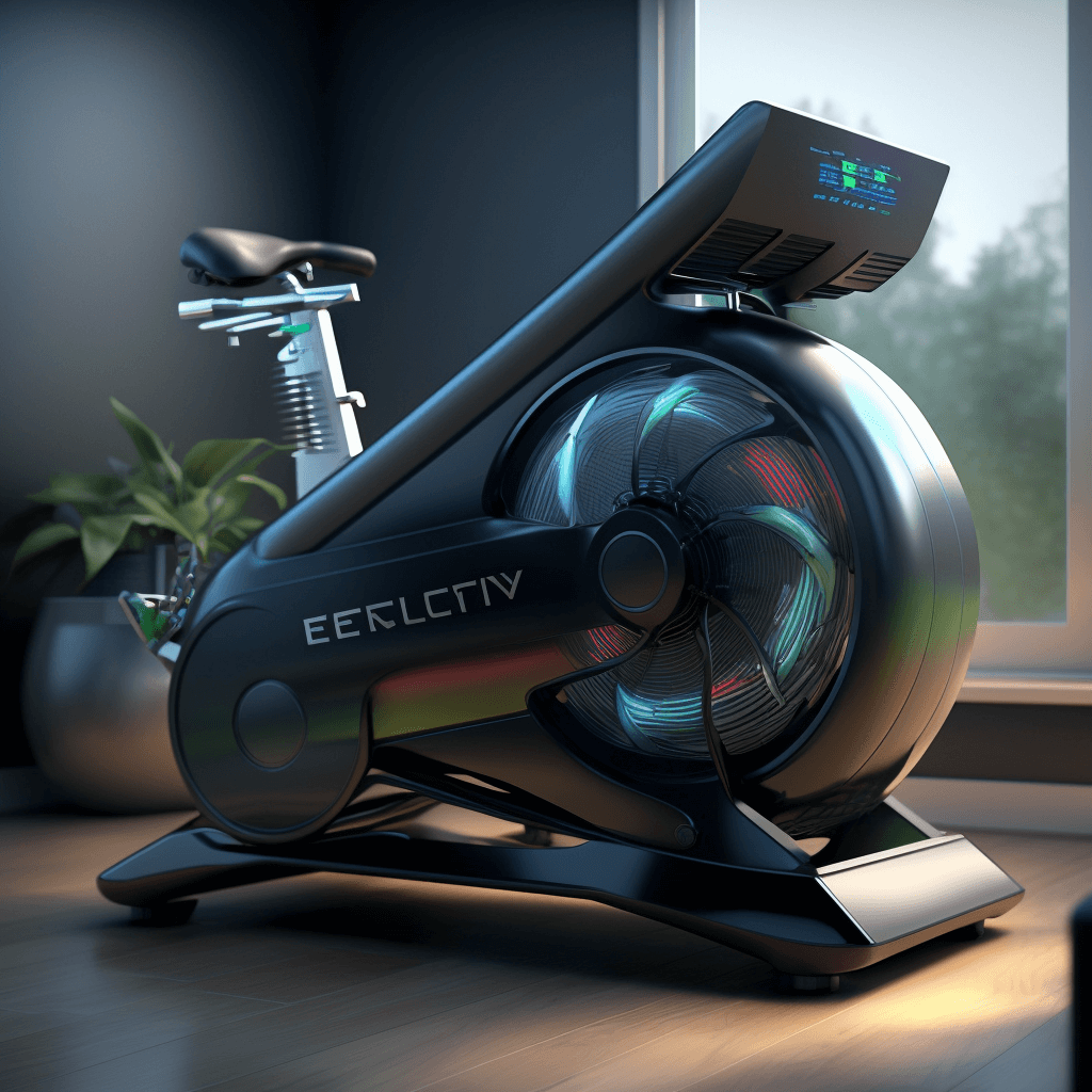 a spin bike that generated power for home 1
