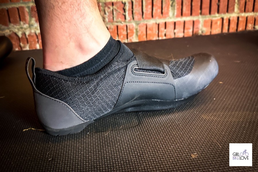 indoor cycling shoes worn