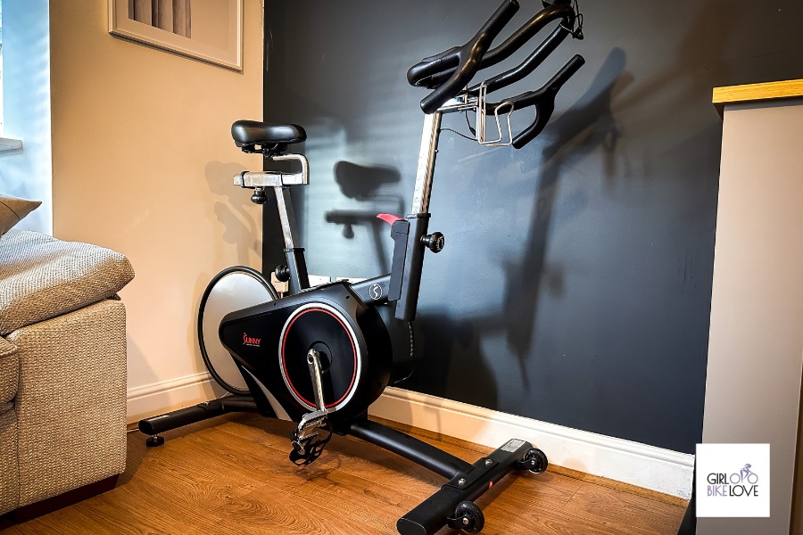 spin bike in apartment 3