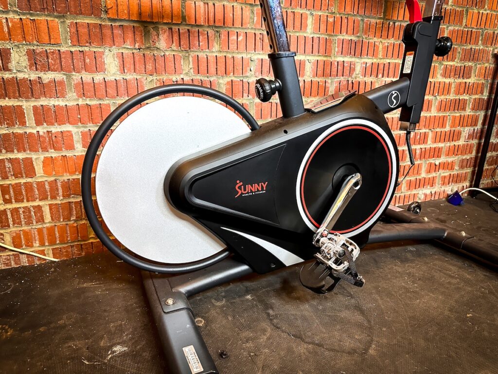 an indoor cycle spin bike type